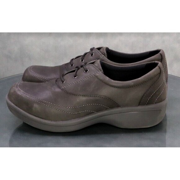 Red Wing Worx Women's Safety Toe Work Shoes Size 7.5 Wide Leather Gray - Picture 2 of 12